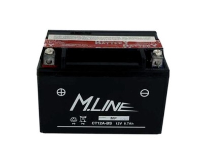 АККУМУЛЯТОР M.LINE 12V 8.7AH 120A L+ CT12A-BS