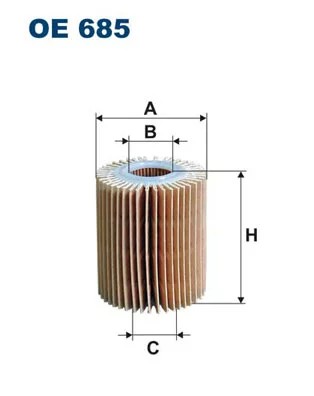 OE685 FILTER OILS  