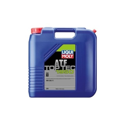 LIQUI MOLY ACEITE LIQUI MOLY ATF TOP TEC 1950 20L / 236.17 / CAJA MB 725.  