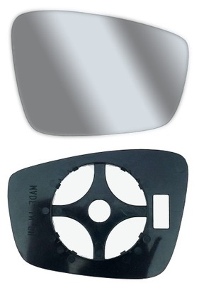 Вкладыш зеркало skoda citigo rapid sf+pl правое фото №1