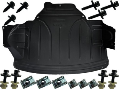 Renault master movano 10-.. защита двигателя клипсы фото №1