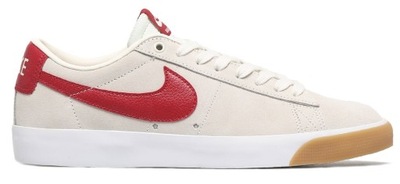 Beżowe trampki NIKE BLAZER unisex sneakersy skóra