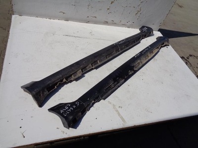 Молдинг порог правая audi a4 b7 sedan ly5k фото №1