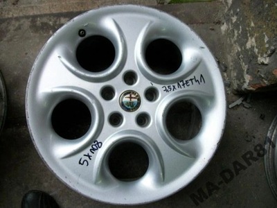 DISCO ALFA ROMEO 166 5X108 7,5X17 ET41 OEM  