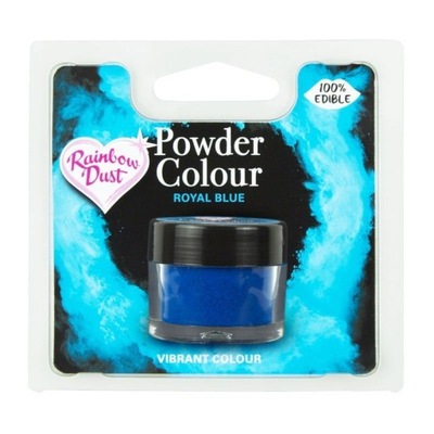 Barwnik pudrowy pyłkowy Rainbow Dust - Royal Blue