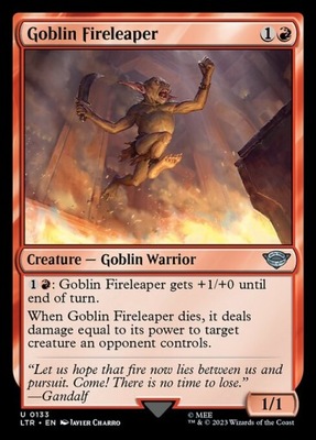 MtG: Goblin Fireleaper (LTR) *foil*