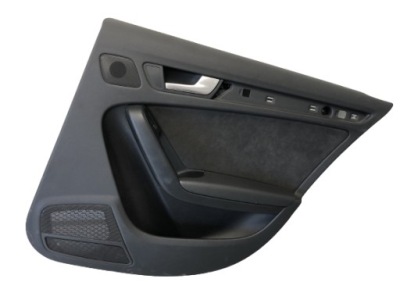 Обшивка двері правий задня alcantara audi a4 b8 фото №1