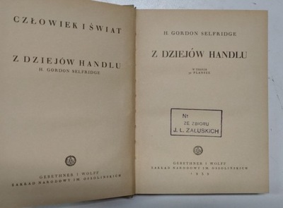 Z dziejów handlu 1939