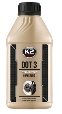 ЖИДКОСТЬ ТОРМОЗНОЙ DOT-3 DOT3 K2 500ML T103