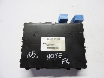 Nissan note ii e12 12-16 модуль комфорту 284b13vu0a фото №1
