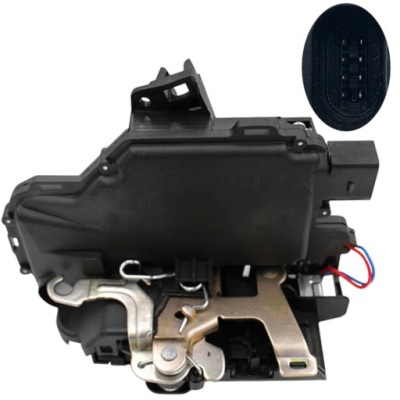 Замок дверь правый перед vw passat b5 fl golf iv 4 фото №1