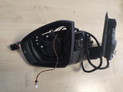 Vw t-roc каркас зеркало левая 11 pin 2ga857933b фото №1