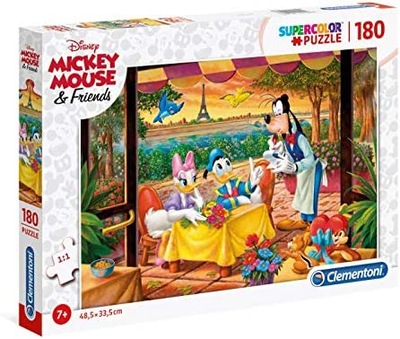 Clementoni Disney Classic Puzzle 180El Super Kolor