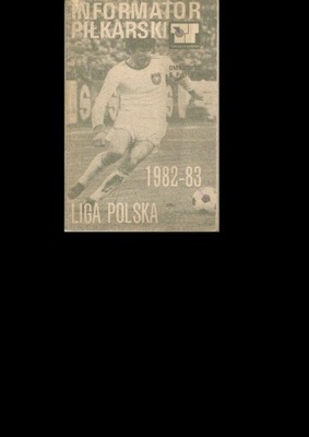 Informator piłkarski 1982-83 Liga Polska