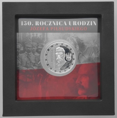 150 Rocznica Urodzin Józefa Piłsudskiego - Medal Ag999