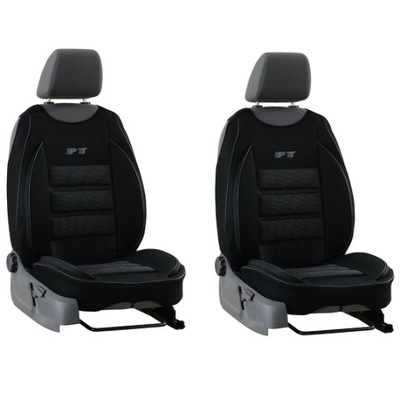 ESTERAS PRO JUEGO PARTE DELANTERA NEGRAS SEAT  