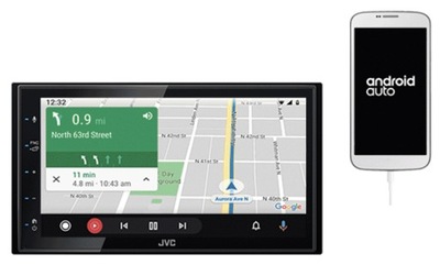JVC KW-M565DBT radio 2DIN Android Auto CarPlay BT
