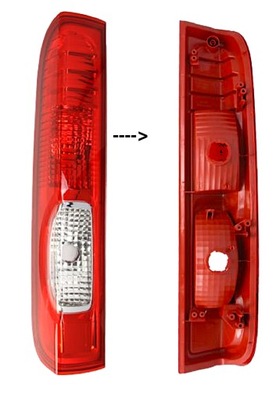 Лампа стоп задняя левая nissan primastar vivaro trafic 2007- фото №1