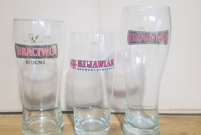Trzy szklanki - Kujawiak - Bractwo - Browar Bydgoszcz