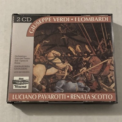 Z- Verdi I Lombardi 2 CD Luciano Pavarotti (...) - EX