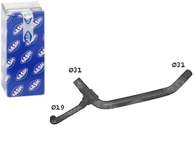 Sasic swh6596 шланг гибкий радиатора фото №1
