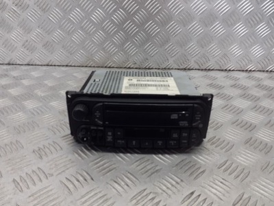 Радіо заводський cd chrysler pt cruiser 2.0 16v mu9cy95g фото №1