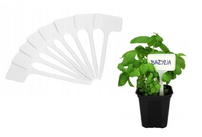 Tabliczka plastikowe do opisywania roślin 8 sztuk