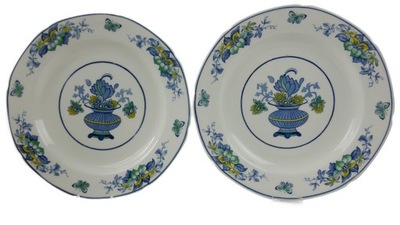 PCHLI TARG - PARA TALERZY - BURLEIGH WARE