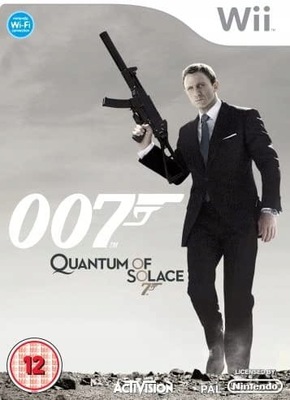 007 QUANTUM OF SOLACE JAMES BOND Wii