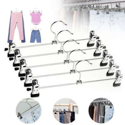 WIESZAKI METALOWE NA KOSZULE SPODNIE SUKIENKI, METALOWY WIESZAK NA SPODNIE