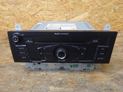 AUDI A4 B8 8K A5 8T RADIO RADIO CD AUDI CONCERT 8T2035186Q  