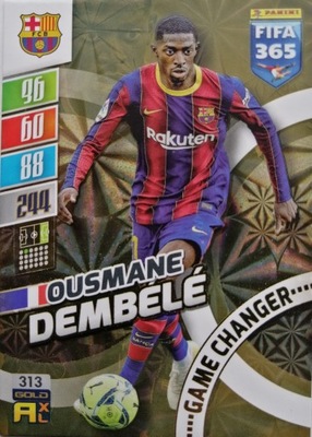 FIFA 365 2022 GOLD GAME CHANGER 313 DEMBELE