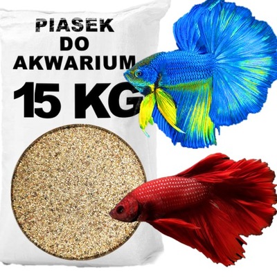 PIASEK KWARCOWY ŻWIREK DO AKWARIUM DLA RYBEK 15KG
