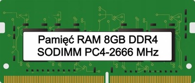 Micron 8GB DDR4 PC4-2666V SODIMM do laptopa 1Rx8