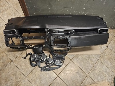 Консоль подушка безопасности ремни комплект dacia duster ii lift фото №1