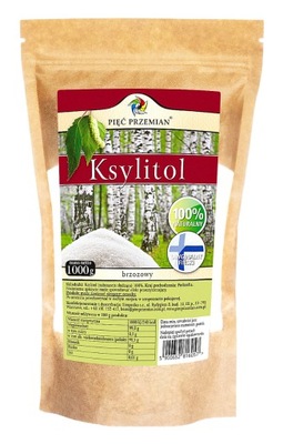 Ksylitol fiński 1000G słodzik Pięć Przemian