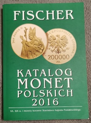 FISHER Katalog MONET POLSKICH 2016 + S.A.P.