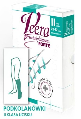 Podkolanówki medyczne Veera Forte CCL2 3 karmel