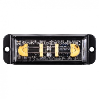 PHARE AVERTISSEMENT STROBOSCOPIQUE LED 12V 24V HOMOLOGATION R10 R65 