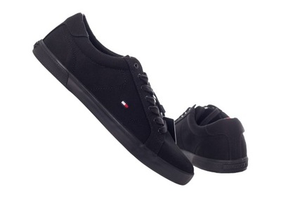 TOMMY HILFIGER BUTY MĘSKIE TRAMPKI HARLOW BLACK 45