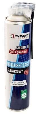 ODTŁUSZCZACZ UNIWERSALNY EXPAND ZMYWACZ SERWISOWY SPRAY 600 ML