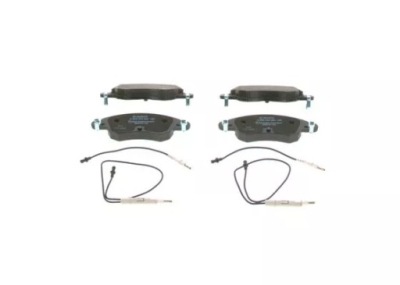 0986424598/bos гальмівні колодки ham. citroen p. c5 01- з датчиком bosch фото №1
