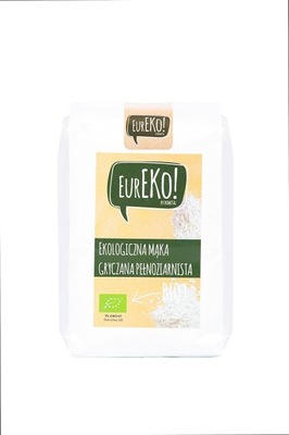 Mąka gryczana pełnoziarnista BIO 500 g (EUREKO) EUREKO