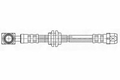 Ferodo шланг тормозной mini mini one r50. r53 фото №1
