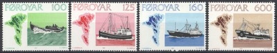 Wyspy Owcze Mi. 24-27 czyste** - statki