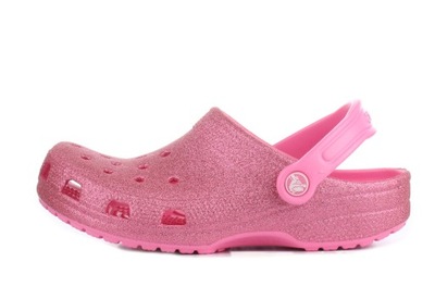 CROCS CLASSIC GLITTER KLAPKI DZIEWCZĘCE 32-33 1SDF