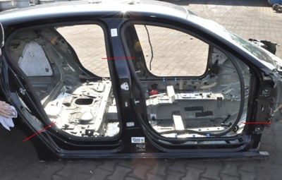 Opel astra l hb блок двигуна поріг правий фото №1