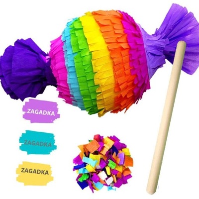 PINIATA CUKIEREK + 5 GRATISÓW PINATA URODZINOWA