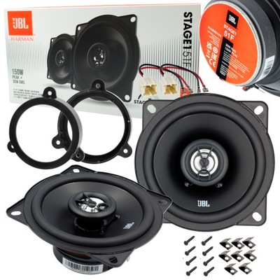 JBL SPEAKERS AUTOMOTIVE FOR RENAULT MEGANE 3 WIND DOOR FRONT REAR 13CM  