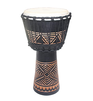 KG Djembe JM 30-04 Black Jammer Full African Craving